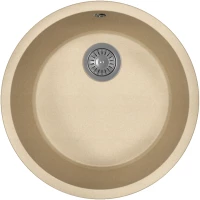 Кухонная мойка Florentina Вега Зеро 22.425.D0440.104 49x49 см, бежевый