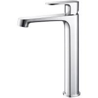 Смеситель для раковины Aquatek Оберон AQ1204CR без донного клапана, хром