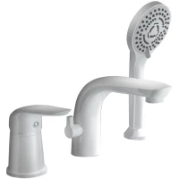 Смеситель на борт ванны Orange Otto M22-333w