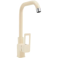 Смеситель для кухни Славен Город Серия-Д СЛ-ОД-Д93 кремовый матовый