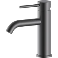 Смеситель для раковины Oliveeka OL-962001-BGM оружейная сталь матовый