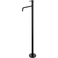 Смеситель напольный для раковины Boheme Uno 107-B черный матовый