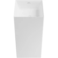 Раковина Wellsee Pure By Wellsee 230712000 40x40 см, напольная, белый матовый