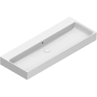 Раковина Catalano Premium 0221200001 120x47 см, накладная, подвесная, белый глянец