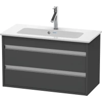 Тумба графит матовый 80 см Duravit Ketho KT645304949