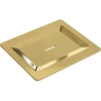 Мыльница Boheme Space 10966-G-SOAP настенная, золотой