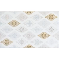 Декор Фелиса белый 01 25x40