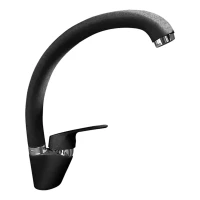 Смеситель для кухни GranFest 3323 графит