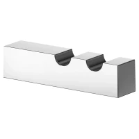 Крючок KEUCO Edition 90 Square 19115010000 двойной, для ванны, хром