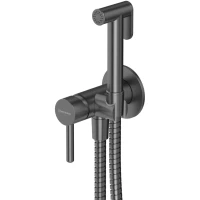 Гигиенический душ Whitecross Y SYSYBI2GM со смесителем, оружейная сталь