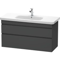 Тумба графит матовый 113 см Duravit DuraStyle DS649504949
