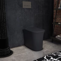 Сиденье для унитаза Kerasan The New Yorker 569131 с микролифтом, черный матовый