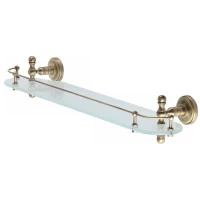 Полка стеклянная 58 см Migliore Mirella 17177