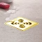 Душевой трап 144x144/50 мм золотой Pestan Confluo Standard Square Mask Gold 1 13000144 - 1