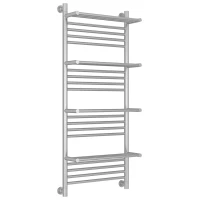 Полотенцесушитель водяной 1200x500 сатин Сунержа Богема с полкой+ 071-0224-1250