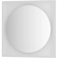 Зеркало 70x70 см белый матовый Defesto Eclipse DF 2227