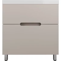 Тумба под раковину Style Line Матис ЛС-00002437 79,8 см, напольная, кремовый матовый