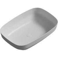 Раковина-чаша Abber Rechteck AC2221 58,5x38 см, накладная, белый