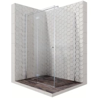 Душевой уголок 120x90 см Ambassador Diamond 12011108L прозрачное