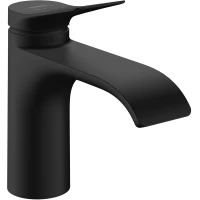 Смеситель для раковины Hansgrohe Vivenis 75015670 CoolStart, без донного клапана, черный матовый