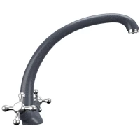 Смеситель для кухни Ulgran антрацит U-013-343