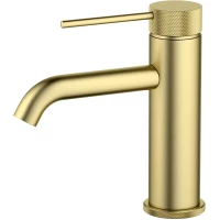 Смеситель для раковины Timo Saona 2461/17F золотой матовый