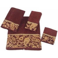 Полотенце банное 127x69 см Avanti Arabesque 012901BRK