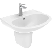 Раковина Creavit Pitta PA055-00CB00E-0000 55,5x46,3 см, подвесная, белый