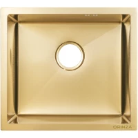 Кухонная мойка ORINZA ORS.490.440.GOLD 49x44 см, золотой
