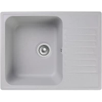 Кухонная мойка GranFest Quarz 13 61,8x47,7 см, серый