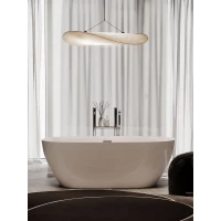 Акриловая ванна Sancos Fusion FB03 170x80 см, отдельностоящая, белый