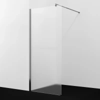 Душевая перегородка WasserKRAFT Rur 30W46GR-MG 110 см, профиль графит, стекло матовое