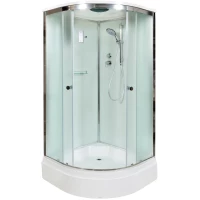 Душевая кабина 80x80x220 см Deto D278SEL матовое