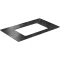 Столешница 80 см темно-серый глянец для раковин встраиваемых снизу Kerama Marazzi Plaza Classic Риальто PL3.VT93\80T - 1