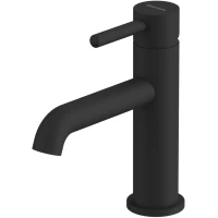 Смеситель для раковины Whitecross Y Y1210BL без донного клапана, черный матовый