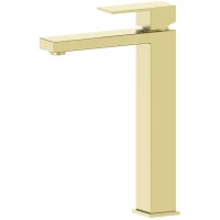 Смеситель для раковины Oliveeka OL-962008G-BG золотой матовый