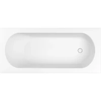 Ванна из литьевого мрамора Whitecross Gin 0217.170075.200 170x75 см, белый матовый