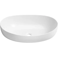 Раковина-чаша Lavinia Boho Bathroom Sink 33311111 63x42 см, накладная, белый
