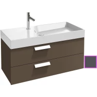 Тумба серый антрацит 99,5 см Jacob Delafon Rythmik EB1304-N14