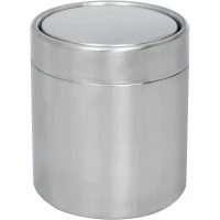 Мусорное ведро WeltWasser Teddy MT 10000003991 1,5л, нержавеющая сталь
