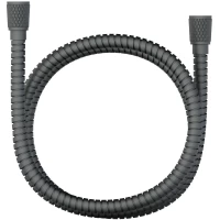 Душевой шланг Wonzon & Woghand WW-88RG02-1500-BGM 150 см, темный графит матовый