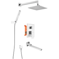 Душевой комплект 218 мм Swedbe Platta 5546