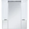 Зеркальный шкаф Misty Терра П-Тер02090-011 90x100 см, с подсветкой, выключателем, белый матовый - 1