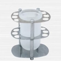 Держатель зубных щеток и стакана настольный Rainbowl Aqua 0039-5