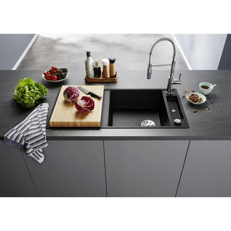Кухонная мойка Blanco Axia III XL 6S InFino черный 525858