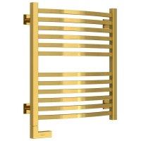 Полотенцесушитель электрический 600x500 золотой МЭМ левый Сунержа Аркус 2.0 03-5604-6050