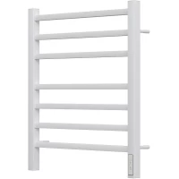 Полотенцесушитель электрический Point Вега П7 PN71856W 590x530, диммер правый, белый матовый