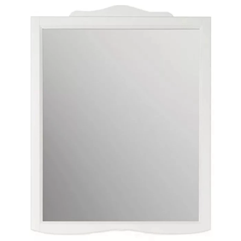 Зеркало 92x116 см состаренный белый Tiffany World 364BIANCODECAPE