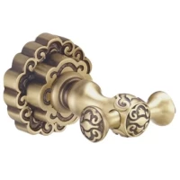 Крючок Bronze De Luxe Windsor K25205 двойной, для ванны, бронза