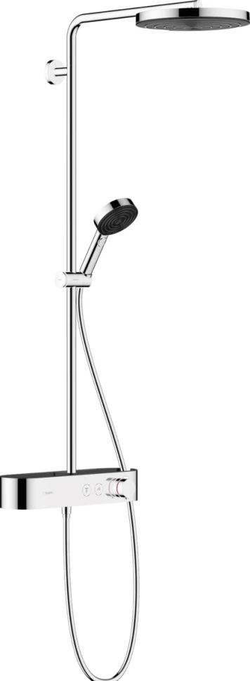 Душевая система Hansgrohe Pulsify Showerpipe 260 1jet 24220000 душевая система hansgrohe vernis shape showerpipe 240 1jet 26427670